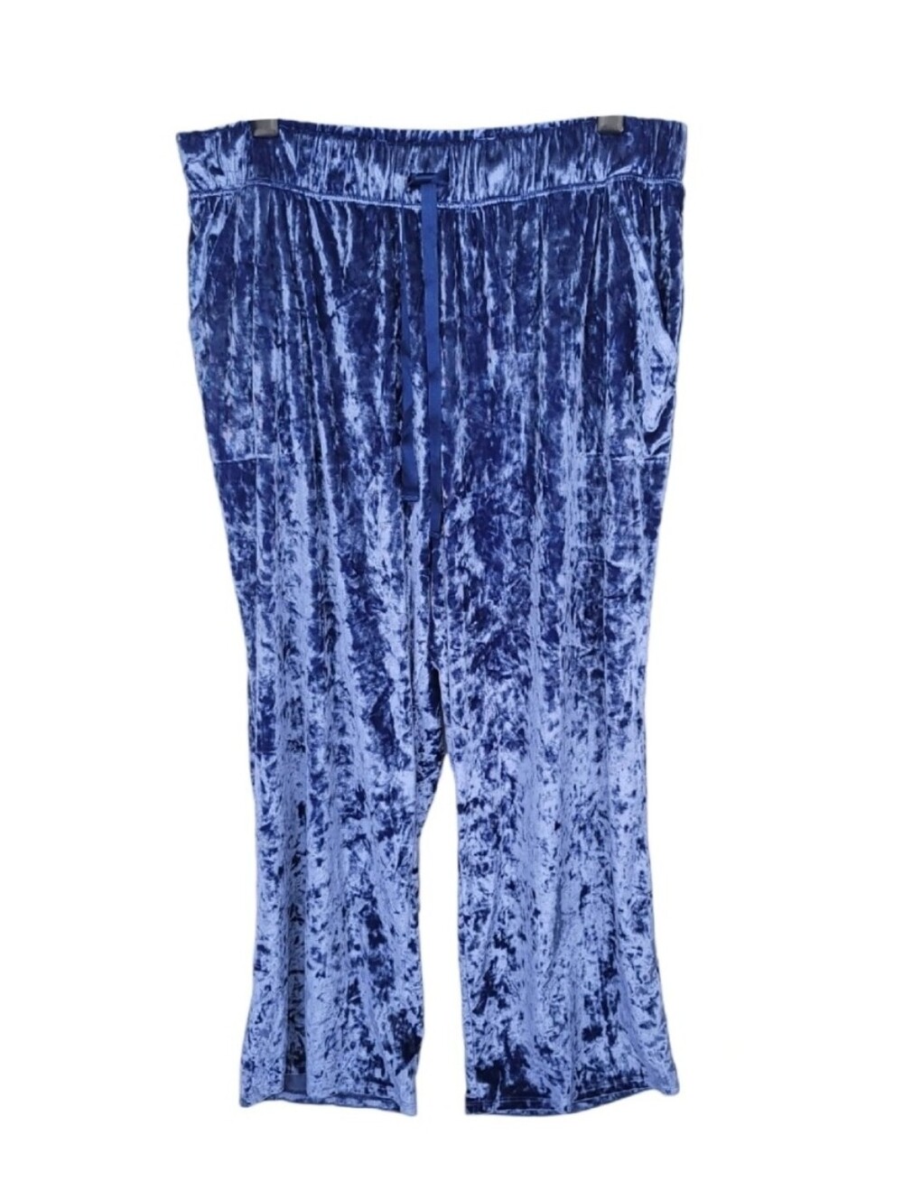 Cacique Pajama Pants Womens 22/24 Velvet Wide Leg High Soft Sleep Lane Bryant